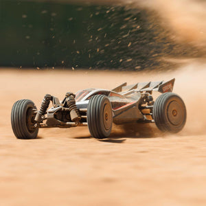 RC Car Typhon GROM 4X4 223S BLX BRUSHLESS Small Scale Buggy RTR (Battery and Charger Not Included) with DSC, Silver