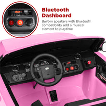 Load image into Gallery viewer, 12V 3.7 MPH 2-Seater Licensed Land Rover Ride On Car Toy w/Parent Remote Control, MP3 Player - Pink

