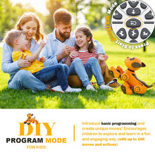 Load image into Gallery viewer, Robot Dog Toy for Kids, Voice &amp; 2.4GHz Remote Control Robot Pet with Interactive Touch Sensors, Over 20+ Responses
