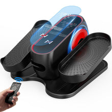 Load image into Gallery viewer, AXV Under Desk Elliptical Exercise Machine,Electric Ellipse Leg Exerciser As Seen On TV,Training Machines While Sitting for Seniors Home,Portable, Quiet, with Remote Control
