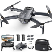 Load image into Gallery viewer, Drones with Camera for Adults 4k, WF31 GPS RC Drone FPV Foldable Quadcopter for Beginner with Brushless Motor, 5G Wi-Fi Transmission, Auto Return
