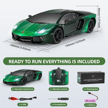 Load image into Gallery viewer, RC Car - 1:24 Scale Lambo Toy Car 3.7V 500mAh, LP700 Fast Remote Control Car for Boys 8-12, Rc Race Car Model
