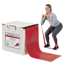 Load image into Gallery viewer, THERABAND Resistance Band Red, Medium, 25-Yd Roll, Latex-Free Elastic Exercise Band
