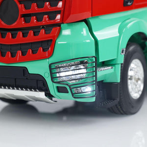 1/14 6x4 RC Tractor Truck Painted Assembled Remote Control Car Model Light Sound Construction Vehicles