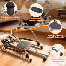 Load image into Gallery viewer, Water Rowing Machine, Hydraulic Rower with LCD Monitor

