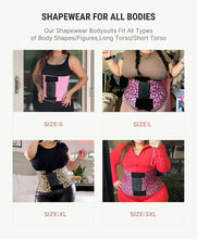 Load image into Gallery viewer, FeelinGirl Women Corset Workout Waist Trainer Corset Cincher Trimmer Belt Body Shaping Workout Body Shaper Pink XXL
