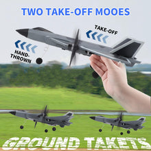 Load image into Gallery viewer, RC Plane 3 Channel Brushless Foam Glider, 40 kmh Remote Control Plane - Fly Vertically, Inverted &amp; Tumble, Large RC Airplane Toy
