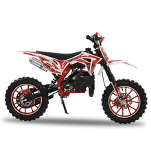 Load image into Gallery viewer, Kids Motorcycle Dirt Bike, Ride On Mini Bike for Boys 6-12 Years Old, Gas Powered Motorbike Motocross Red
