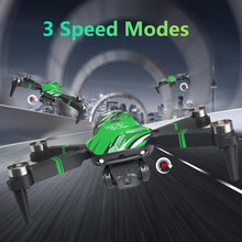 Load image into Gallery viewer, Drone with Camera 4K for Adults, 270° Obstacle Avoidance, Brushless Motor Drones Foldable RC Quadcopter with Optical Flow Positioning (Green)
