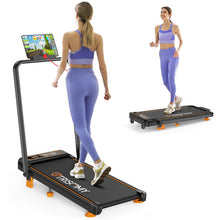 Load image into Gallery viewer, Foldable Treadmill with 10% Incline - Black 02
