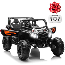 Load image into Gallery viewer, Ride On Car for Kids, MOEYURO 24V Battery Powered Off-Road UTV w/Remote Control, 4x150W Motors,4 Shock Absorbers

