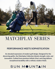 Load image into Gallery viewer, Sun Mountain Men's Matchplay Lightweight Stand Golf Bag, 14-Way Top, 2025 Model, Green Fairway
