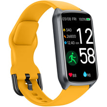Load image into Gallery viewer, Amzhero Health Fitness Tracker with 24/7 Heart Rate, Blood Oxygen -Lemon Yellow
