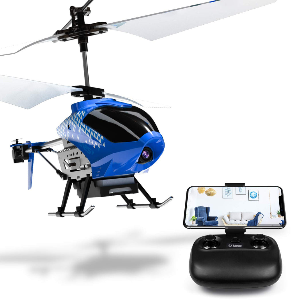 U12S Mini RC Helicopter with Camera Remote Control Helicopter for Kids and Adults