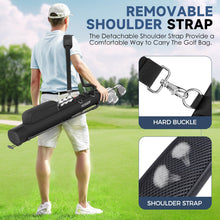 Load image into Gallery viewer, Findway Golf Stand Bag, Small Golf Bag for The Driving Range, Par 3 and Executive Courses, Lightweight Golf Club Carry Bag with Ball Holder and Pockets for Men Women
