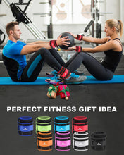 Load image into Gallery viewer, Adjustable Ankle Weights 1-10 LBS Pair with Removable Weight for Jogging, Gymnastics- Red
