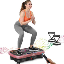 Load image into Gallery viewer, AXV Vibration Plate Fitness Platform Exercise Machine Vibrating Shaking Full Body Shaker Workout Vibrate Stand Shake Board Sport for Weight Loss Fat Burner for Gym Home Office
