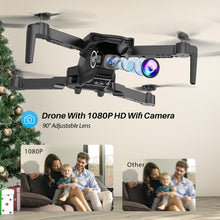 Load image into Gallery viewer, Drone With Camera 1080P for Kids And Adults, RC Quadcopter With Altitude Hold, Mini Drone With One Key Start, Waypoint Fly, Headless Mode
