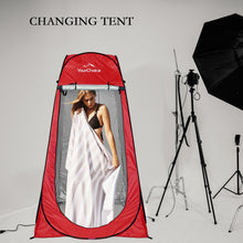 Load image into Gallery viewer, Your Choice Pop-Up Shower Tent, 47.2W"x74.8"H Privacy Changing Tent - Red
