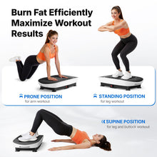 Load image into Gallery viewer, MERACH Vibration Plate Exercise Machine, Curved Vibration Plate for Lymphatic Drainage Weight Loss, Vibrating Plate with Real-Time Calorie Tracking on LED Display, Workout Equipment for Home Women Men
