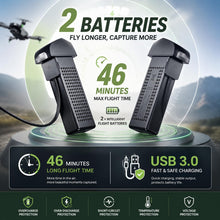 Load image into Gallery viewer, Holy Stone HS175D GPS Drone with 4K Camera for Adults, Under 249g, Foldable RC Quadcopter with Auto Return, 46 Mins Long Flight, Follow Me, Brushless Motor, Circle Fly, Waypoint Fly, Altitude Hold
