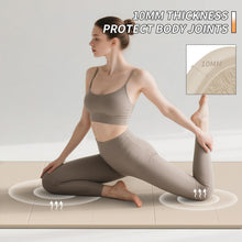 Load image into Gallery viewer, PAIDU Foldable Fitness Yoga Mat | 2/5" (10MM) Extra Thick | SGS Certified Non-Slip TPE | 75x26
