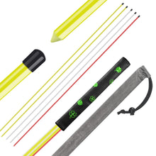 Load image into Gallery viewer, FINGER TEN Golf Alignment Sticks 43 Inch 5 Pack with Stick Cover (5 Multi)

