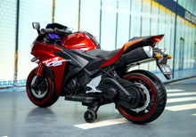 Load image into Gallery viewer, Kid Motorcycle, Kids Electric Motorcycle with Training Wheels, Ride On Motorbike (Red)
