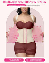 Load image into Gallery viewer, SHAPSHE Waist Trainer for Women, Tummy Control Sports Girdle, Beige- Classic XL

