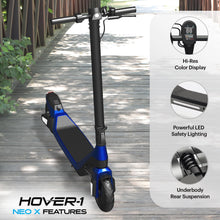 Load image into Gallery viewer, Foldable Electric Scooter with 300W Brushless Motor, 15 mph Max Speed, 8.5” Air-Filled Tires, 12 Mile Range - Commuter Scooter
