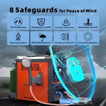Load image into Gallery viewer, Hillhub Portable Propane Water Heater for Camping Instant Hot &amp; Shower Pump
