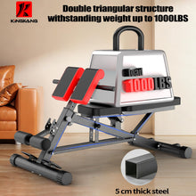 Load image into Gallery viewer, K KiNGKANG Adjustable Weight Bench,Multi-Functional Roman Chair for Full All-in-One Body Workout Hyper Back Extension and Sit up
