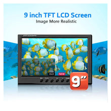 Load image into Gallery viewer, 15M 30M 50M 4500mA IP68 9in Waterproof Underwater Fishing Camera System
