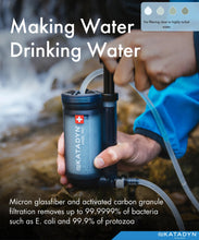 Load image into Gallery viewer, Katadyn Hiker Pro Transparent Hand Pump Water Filter
