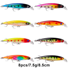 Load image into Gallery viewer, BAIKALBASS Fishing Lures Tackle Kits Hard Baits Minnow Pencil VIB Crankbaits Topwater Floating Lures Assorted Fishing Tackle Sets (006-43pcs)

