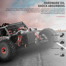 Load image into Gallery viewer, V2 RC Car, 1:12 Scale Remote Control Car, 4WD 75km/h High Speed Racing Truck, 2.4GHz All Terrain Off Road RC Truck
