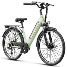 Load image into Gallery viewer, Electric Bike for Adults, 1200W Peak Motor Max 62miles &amp; 28MPH City Cruiser Ebike,26&#39;&#39; Commuter Ebike

