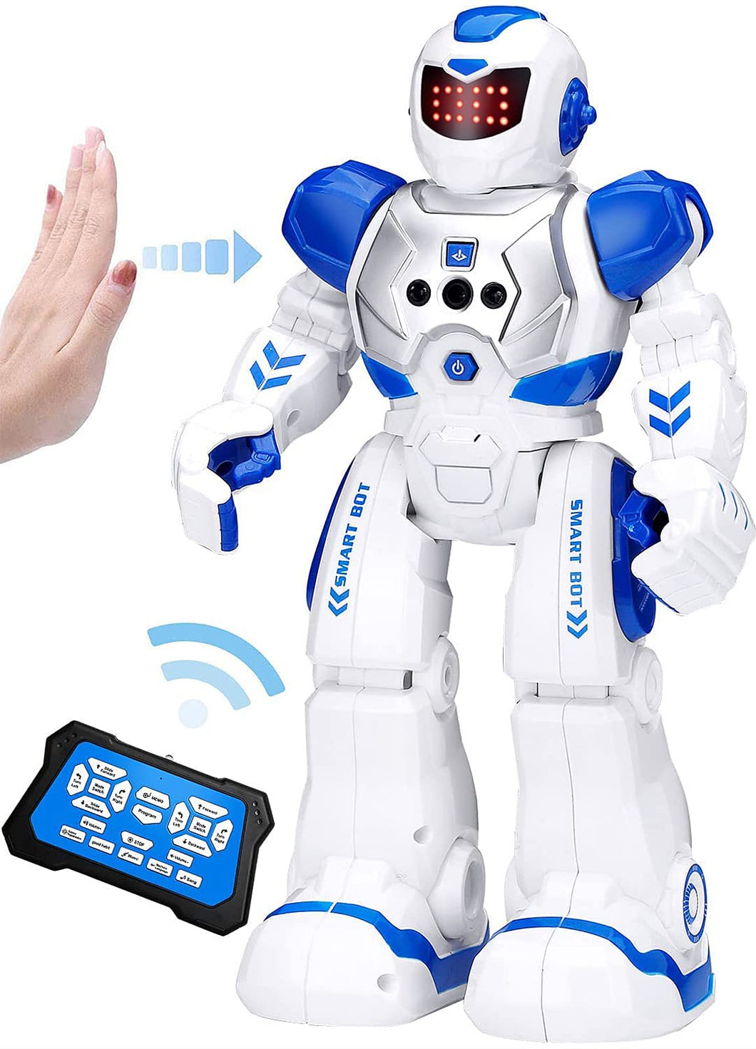 Robots Toy for Kids, RC Gesture Sensing Toy, Interactive Walking Singing Dancing Robot Birthday Presents