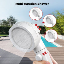 Load image into Gallery viewer, CAMPLUX 2.64 GPM Propane Portable Gas WaterHeater, 68,000 BTU Outdoor Tankless CampingWater Heater with Digital Display, White,BW264
