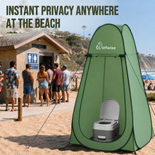 Load image into Gallery viewer, WolfWise Pop Up Shower Tent for Camping Essentials, Compact &amp; Lightweight
