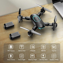 Load image into Gallery viewer, Drone with Camera, Foldable Drone for Beginners with 1080P Camera, Upgrade Altitude Hold, Circle/Rotating/Waypoint Fly, 3D Flip
