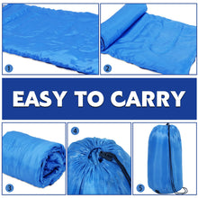 Load image into Gallery viewer, Junkin 12/36 Pcs Camping Sleeping Bags for Adult, Green, Cyan, Blue, 36 Pcs
