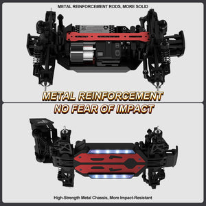 1:20 RC Cars for Adults, 38 KPH High Speed 4WD All Terrain Electric Powered with 2.4 GHz Remote Control Truck, All Terrain Extreme RC