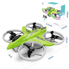 Load image into Gallery viewer, Dwi Dowellin Drone with 1080P Camera for Kids,8.5"Remote Control Quadcopter with Brushless Motor,RC Drones for Boys and Girls Gifts Toys 8-12
