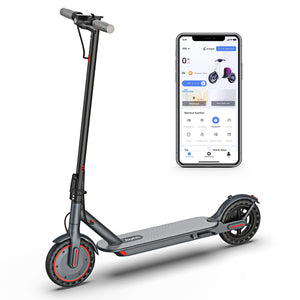 Electric Scooter Adults, Powerful 350W E-Scooter, Max 19 Mph & 19-23 Miles Range Scooters, Folding Scooters with 8.5" Solid Tires