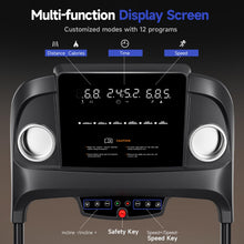 Load image into Gallery viewer, Treadmills for Home Use - Dull Black
