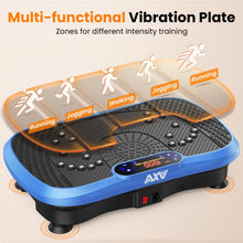 Load image into Gallery viewer, AXV Vibration Plate Fitness Platform Exercise Machine Vibrating Shaking Full Body Shaker Workout Vibrate Stand Shake Board Sport for Weight Loss Fat Burner for Gym Home Office
