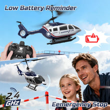 Load image into Gallery viewer, DEERC RC Helicopter,Rescue Remote Control Helicopter for Kids &amp; Adults,Toys Helicopter with Altitude Hold, One Key take Off/Landing, LED Light, Low Battery Reminder, Gift for Boys Ages 8-12
