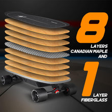 Load image into Gallery viewer, Mini 2 Electric Skateboard with Remote, 13-15 Miles Range and 30 Mph Top Speed, 1200W Hub Motor
