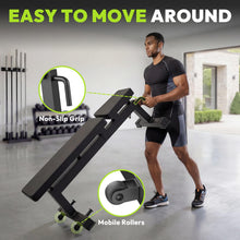 Load image into Gallery viewer, HANDBODE Adjustable Weight Bench for Full Body Workout, 1300 lb Weight Capacity Bench Press Bench of Home Gym Strength Training, Incline Upright Flat Utility Workout Bench with 200 lb Dumbbell Set
